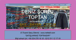 Desktop Screenshot of denizsortutoptan.com
